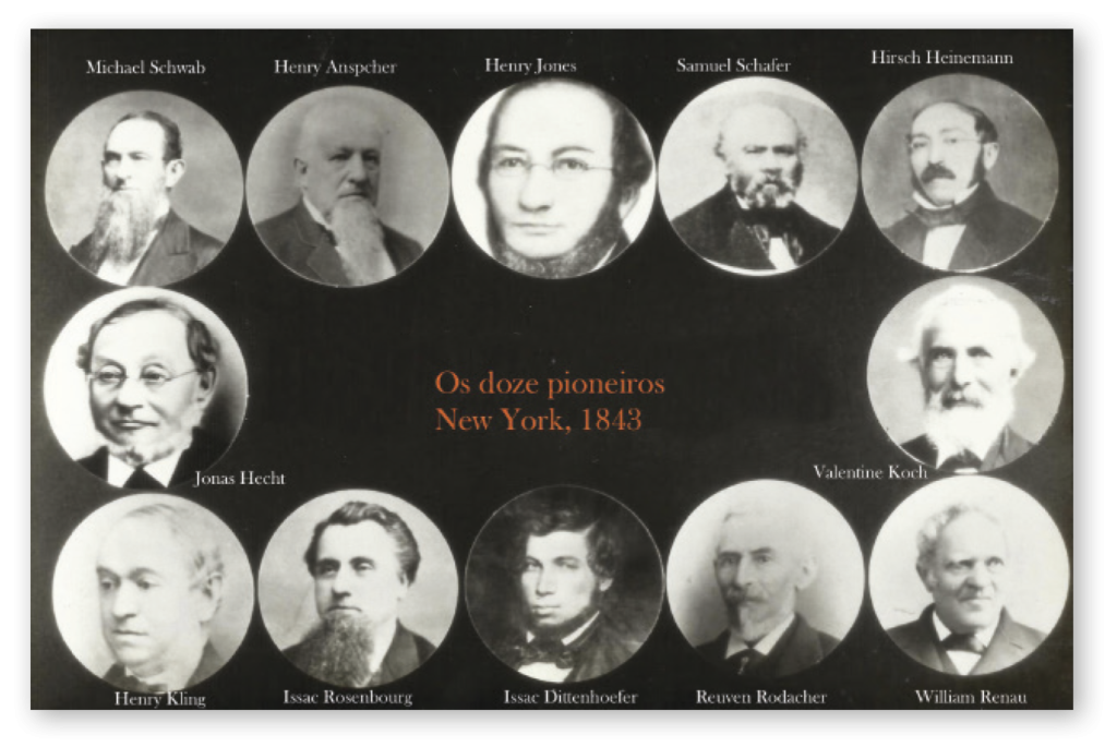 Fundadores da B’nai B’rith Internacional – 1843